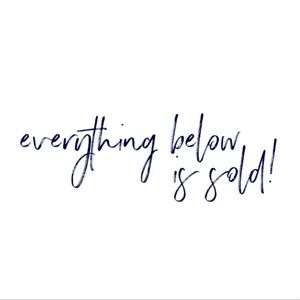 💕Everything Below is sold 💕